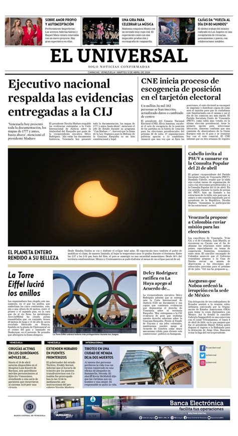 Titulares Al Minuto Stas Son Las Portadas Que Publican Este Martes