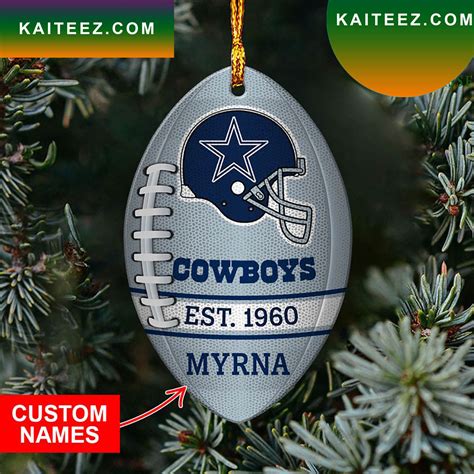 NFL Dallas Cowboys Christmas Ornament - Kaiteez