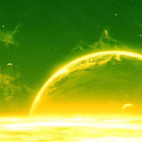 Green Planet iPad Wallpapers Free Download