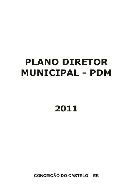 Pdf Plano Diretor Municipal Pdm Art A Fun O Social Da Cidade