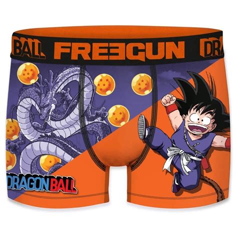 Freegun Pack Of Dragon Ball Boxers For Men San Goku Tenkaichi Budokai