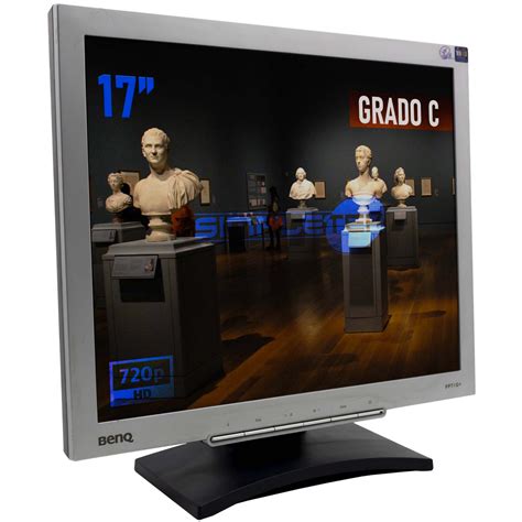 BENQ Q7T4 FP71G+ SCHERMO MONITOR LCD DISPLAY 17" 4:3 5:4 VGA VESA DVR CASSA