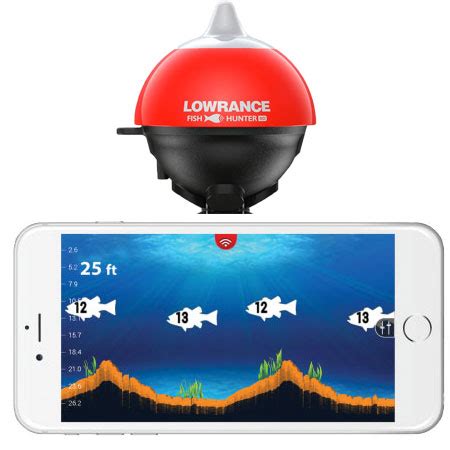 Lowrance FishHunter 3D для смартфона Беспроводной Эхолот | купить ...