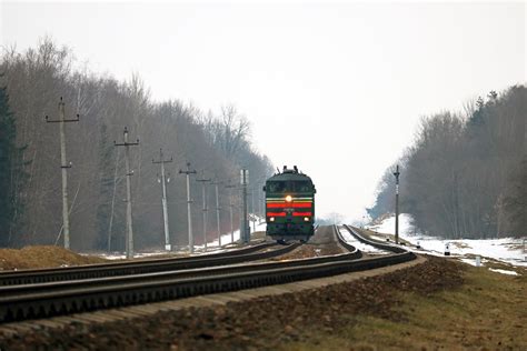 Тепловоз 2ТЭ10М-3554 резервом на перегоне Могилёв-1/Лотва.… | Flickr