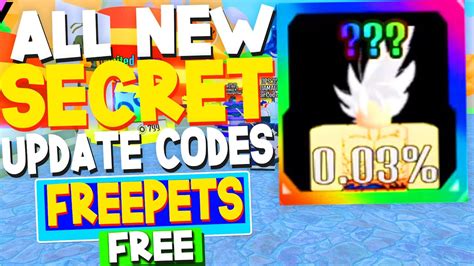 All New Free Pets Update Codes In Anime Clicker Fight Codes