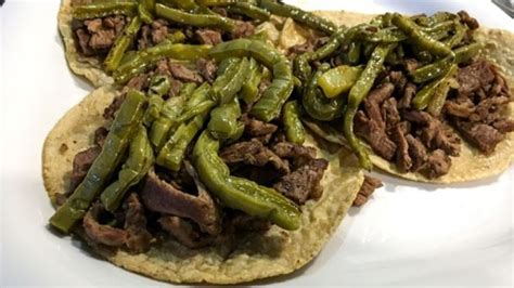 Microbio Corea Incompatible Tacos De Bistec Con Nopales Agradable