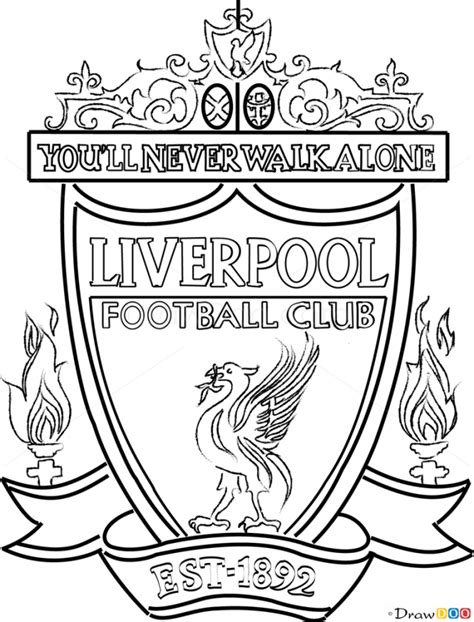 Liverpool Fc Logo Drawing - Liverpool FC Logo - Logo-Share - By downloading the liverpool f.c.