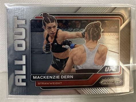 Mackenzie Dern ALL OUT Strawweight UFC 2022 Panini Prizm UFC 5