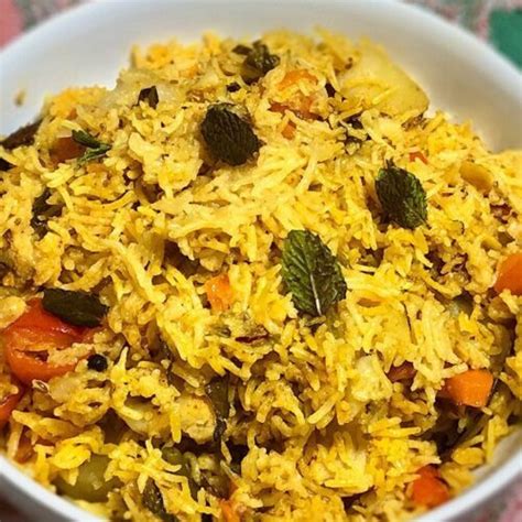 Vegetable Biryani Using Instant Pot Recipe Easy Flavorful