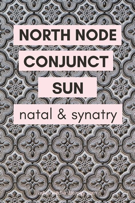 North Node Conjunct Sun Synastry Natal And Transit Meaning In