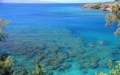 Honolua Bay at Maui, Hawaii - Hawaii on a Map