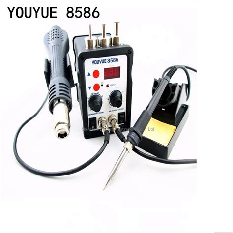 220 В 700 Вт YOUYUE 8586 2 в 1 SMD Паяльной Станции Паяльная Станция ...