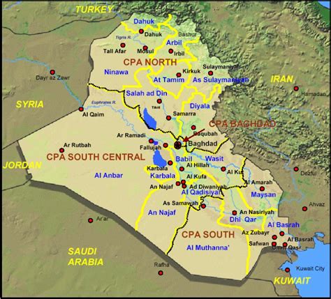 Iraq - Administrative Maps