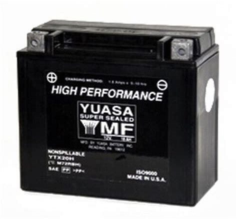 Yuasa Yuam Rbh Factory Activated Maintenance Free Battery Ytx H