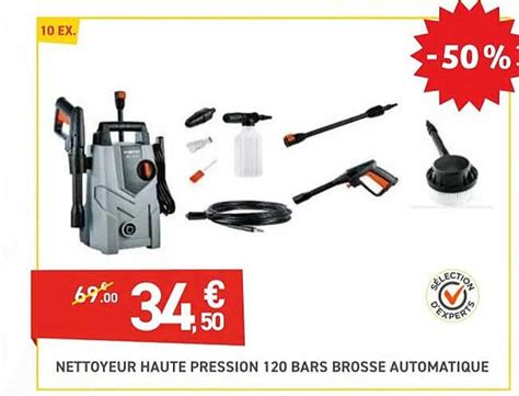 Promo Nettoyeur Haute Pression Bars Brosse Automatique Chez E