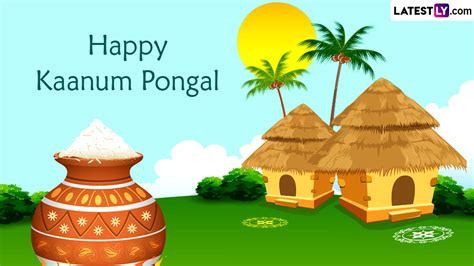 Happy Kaanum Pongal Greetings Images Whatsapp Messages Quotes