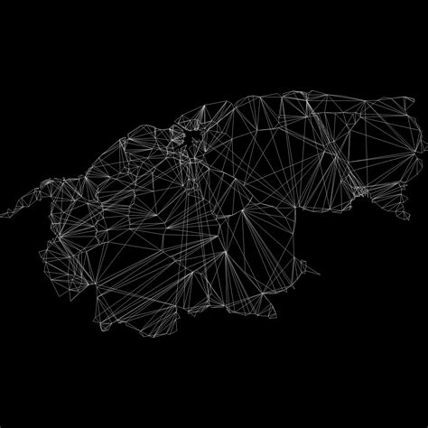 Havana Cuba map region geography political geographic 3D model rigged