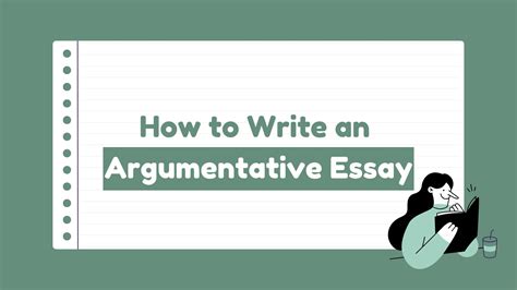 How To Write An Argumentative Essay