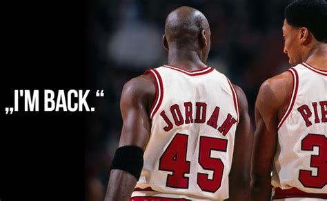 Se Cumplen 25 Años De La Frase Más épica De Michael Jordan I´m Back