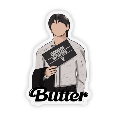 Bts Butter Sticker