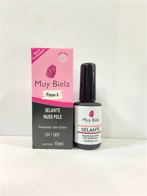 Selante Nude Pele Muy Biela 10ml Usina Das Unhas