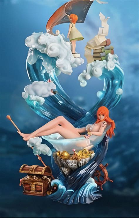 Pin by bad art on figure nami | One piece figurine, Action figure one