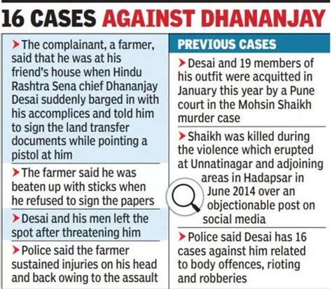 Hrs Chief Arrested Over Bid To Kill Farmer To Grab Land Pune News Times Of India