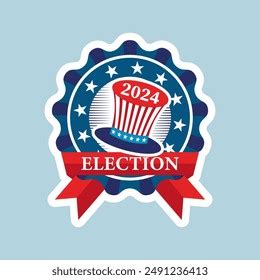 Presidential Election Campaign Banner Concept 2024 Stock Photo ...