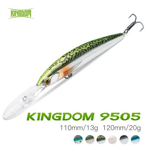 Kingdom Leurre M N Rigide Suspendu App T Lde Type Poisson Nageur Id Al