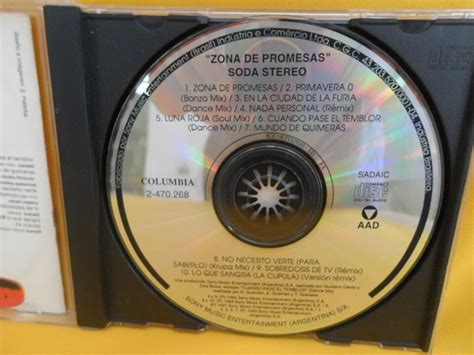 Soda Stereo Zona De Promesas Mixes Cd Ebay