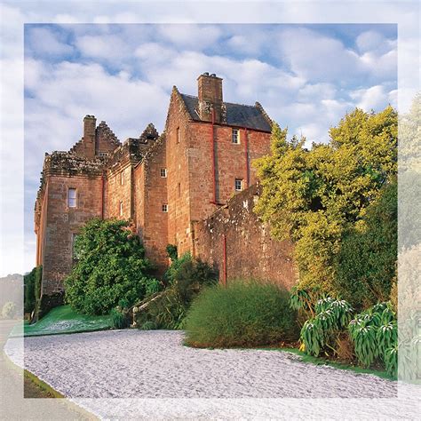 Inspiration Greeting Card Brodick Castle Isle of Arran - Island Blue