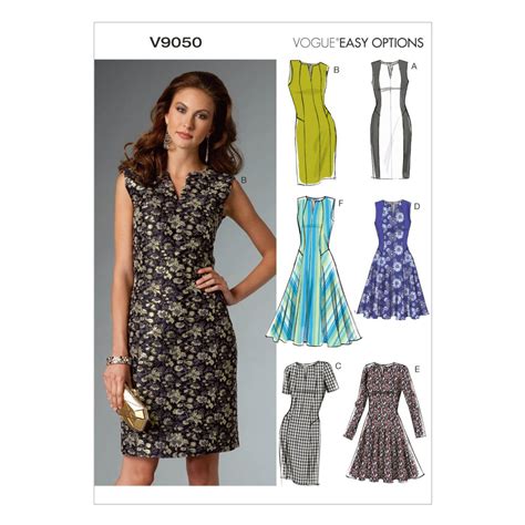 Vogue Patterns V Misses Misses Petite Dress Sewdirect