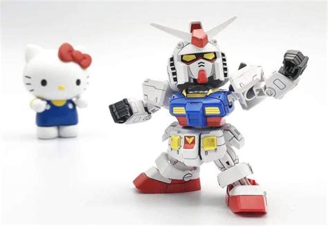 New Arrivals Hello Kitty X Gundam Cute Smoko Ambient Lights Sanrio