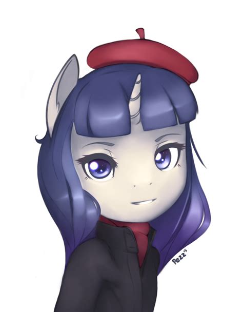 Safe Artist Pezzhippo Rarity Anthro Beatnik Rarity