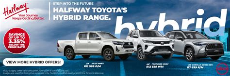 Toyota Cars, Bakkies, SUVs & Hybrids | Halfway Toyota