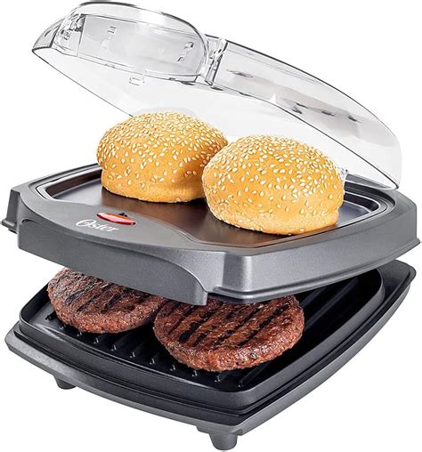 Grill Elétrico Oster Burguer 2 em 1 Estufa 110V 1200W OGRL500 em