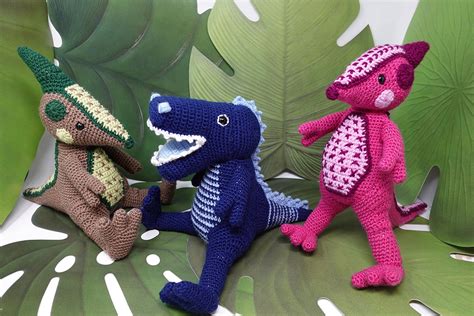 T Rex Kostenlose Dino H Keln Anleitung Kostenlos Deutsch Amigurumi