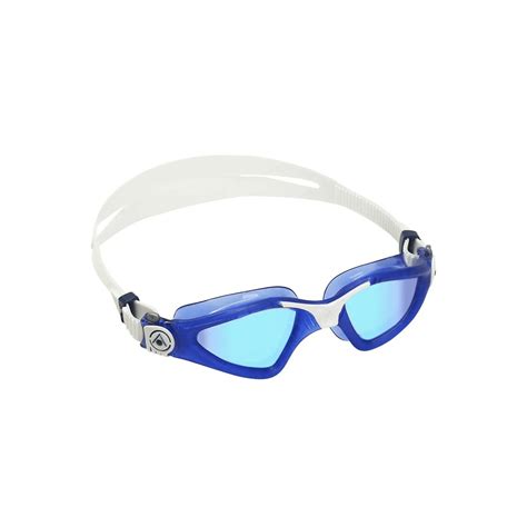 Gafas de natación Aqua Sphere Kayenne Blanco Azul Lentes espejadas