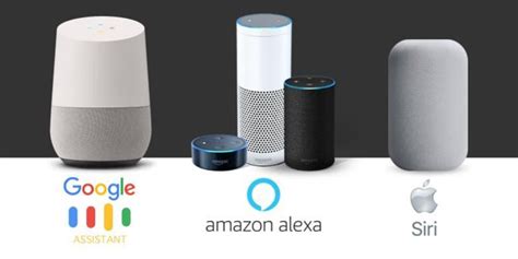 Google Assistant Alexa Siri Les Assistants Vocaux Au C Ur D Un