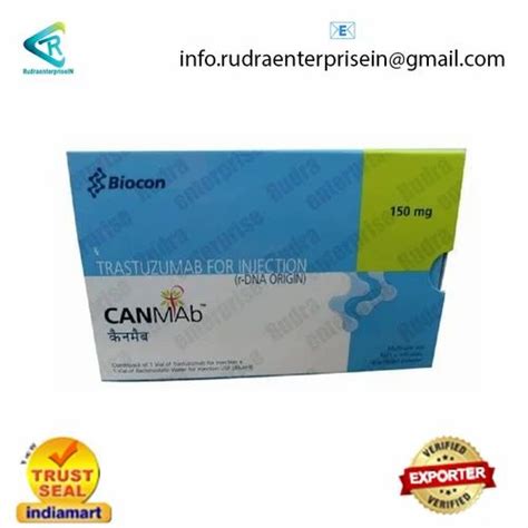 Trastuzumab Canmab 440 150 Mg Injection At Rs 7200 Vial Anti Cancer