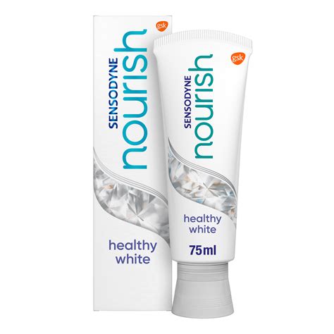 Köp Sensodyne Nourish Healthy Whitening Tandkräm 75 Ml Apohem