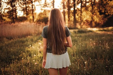 Martin Kühn Field 500px Women Outdoors Miniskirt Nature Hd