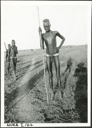 Nuer Youth With Spear 1998 355 11 2 From The Southern Sudan Project