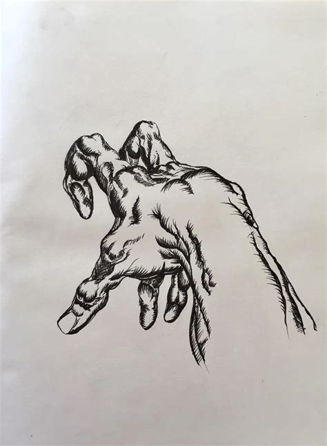 Drawing dynamic expressive hands today, what’s bad about this one? | Scrolller