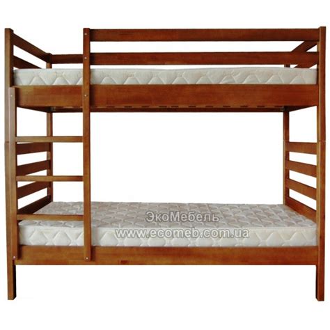 Двухъярусная кровать соня сосна - 80 фото