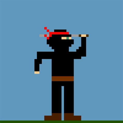 Pixilart Ninja By Strangepixel