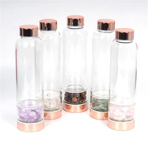 Heat Resistant Shatterproof Water Bottle Non Toxic Glass Travel Water Bottle