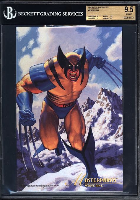 1994 Marvel Masterpieces Masterprints BGS Collection Flickr