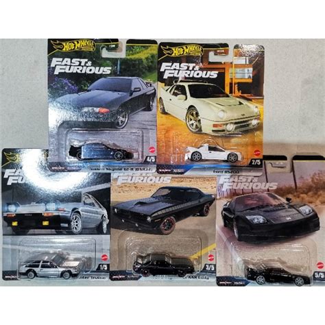 Hot Wheels Premium Fast Furious Skyline GTR R32 Toyota AE86 Honda NSX R HNW46 Shopee