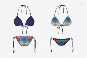 Bikini Swimsuit Mockup Psd Templates Texty Cafe
